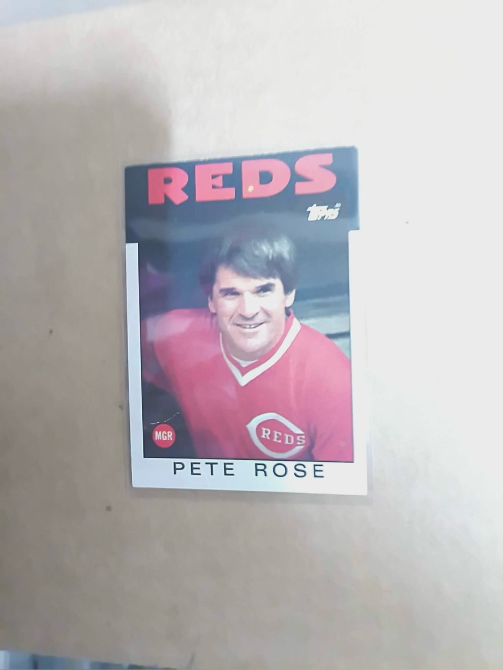 Vintage Reds Baseball Card - REDS Manager - Picture 1 of 2